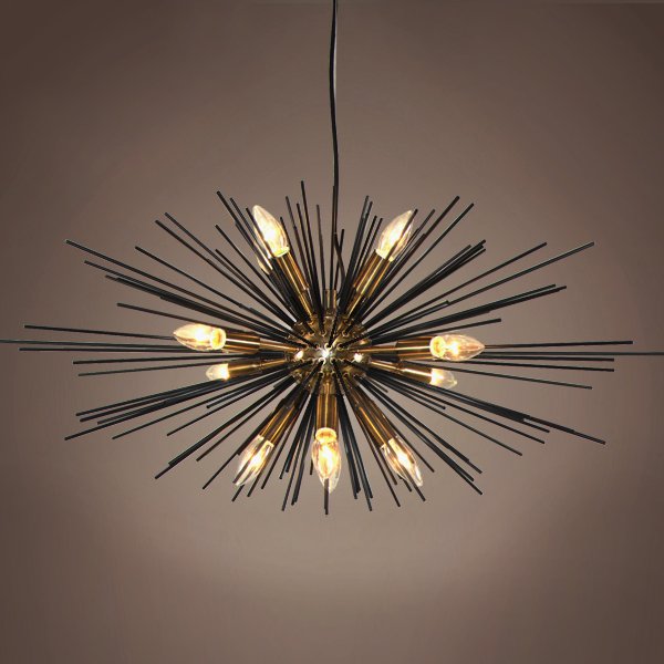 Люстра Astra Chandelier Sputnik Gold & Black