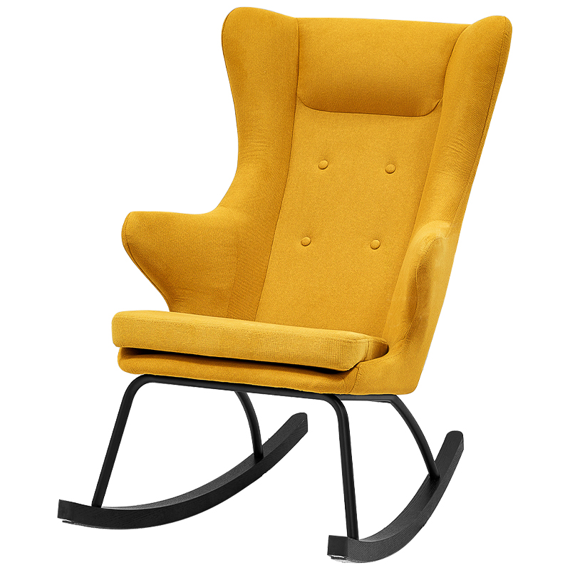 Rocking chair DORIA YELLOW Кресло-Качалка Желтое