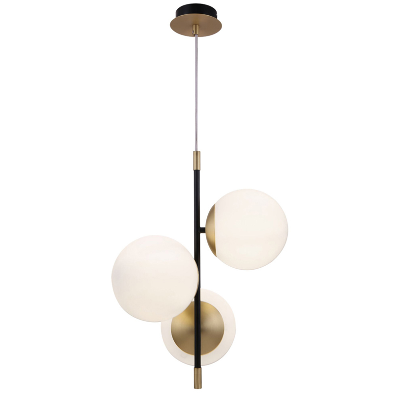 Светильник Spike Three Balls Hanging Lamp