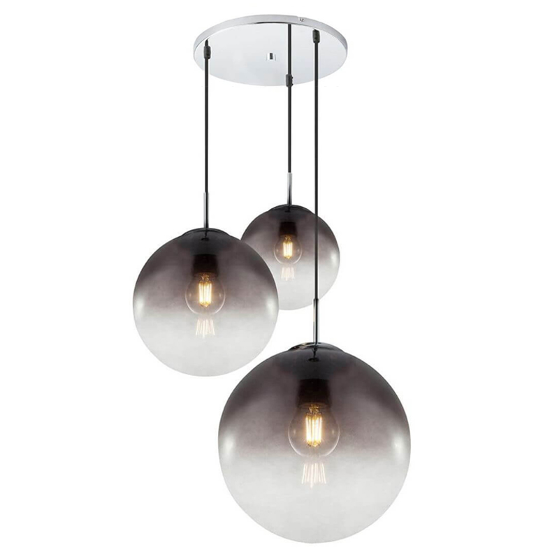 Люстра Ball Sunrise Pendant lamp smok 3 плафона