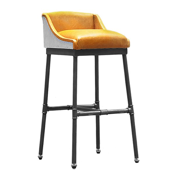 Барный стул Iron Scaffold Bar stool Yellow