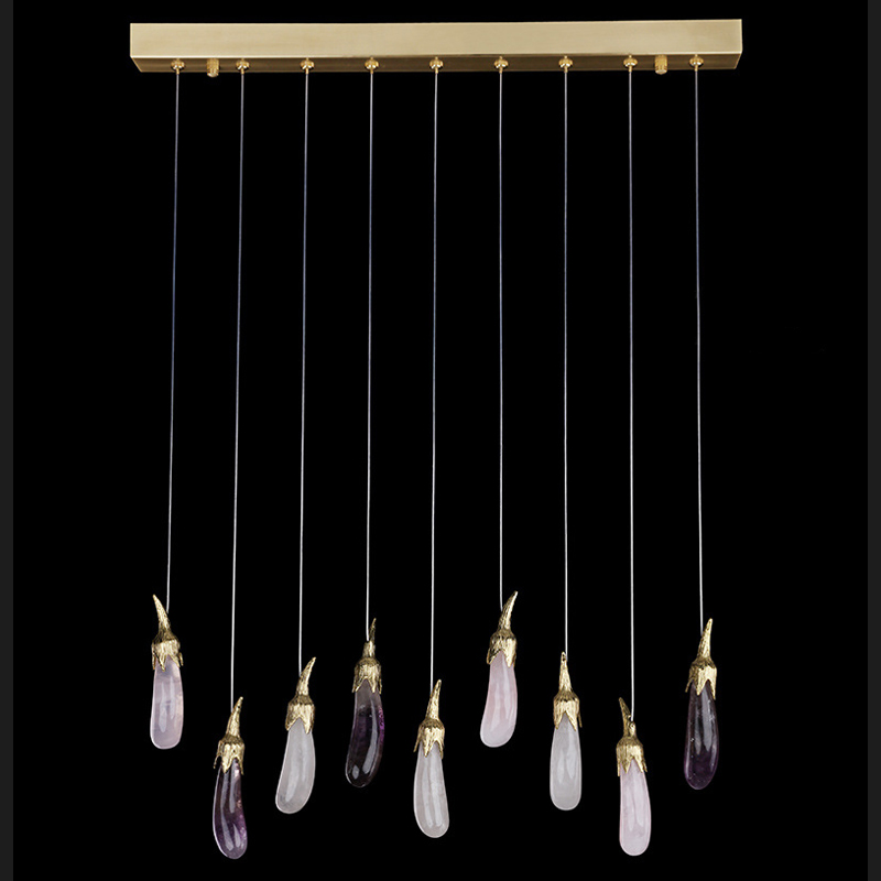 Люстра Eggplant Chandelier Line