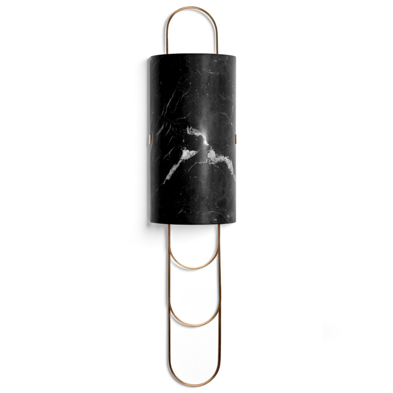 Лофт  Loft Concept Бра Niagara WALL LAMP Ginger and Jagger Black