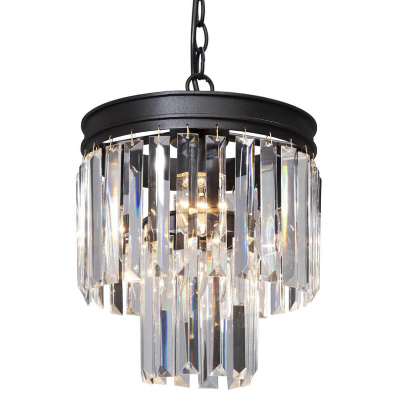 Светильник ODEON CLEAR GLASS Pendant lamp прозрачное Стекло D 27