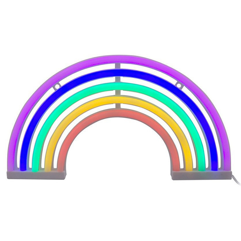 Настольная лампа Неоновая Радуга