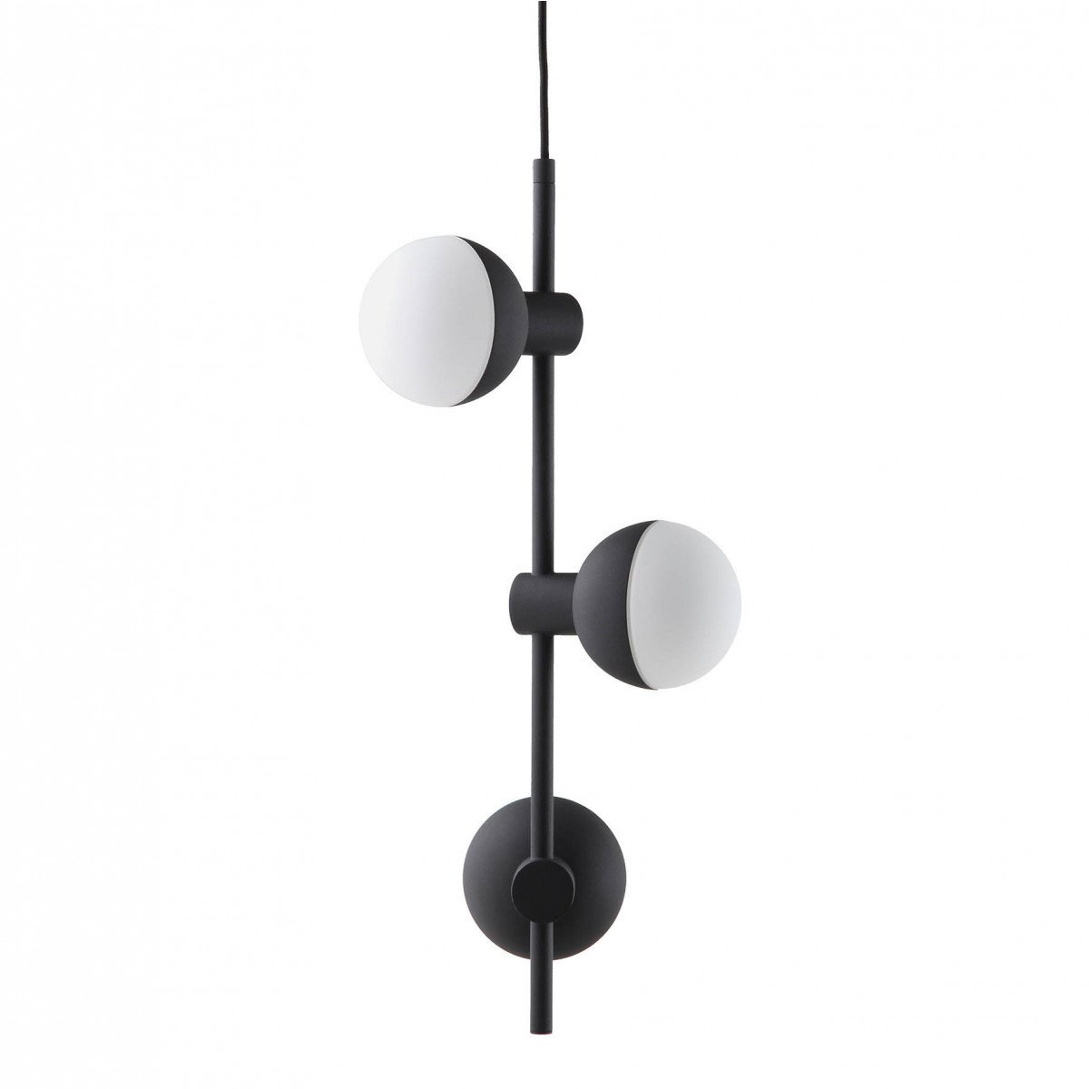 Люстра FRANDSEN CPH Fabian Vertical Chandelier Matte Black