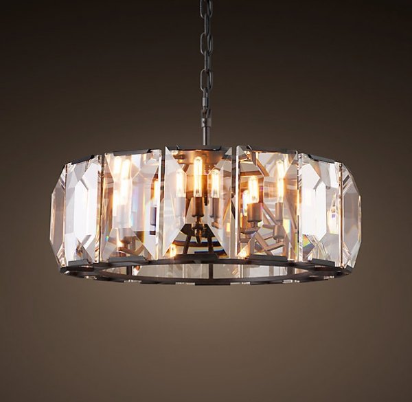 Люстра RH Harlow Crystal Round Chandelier 6