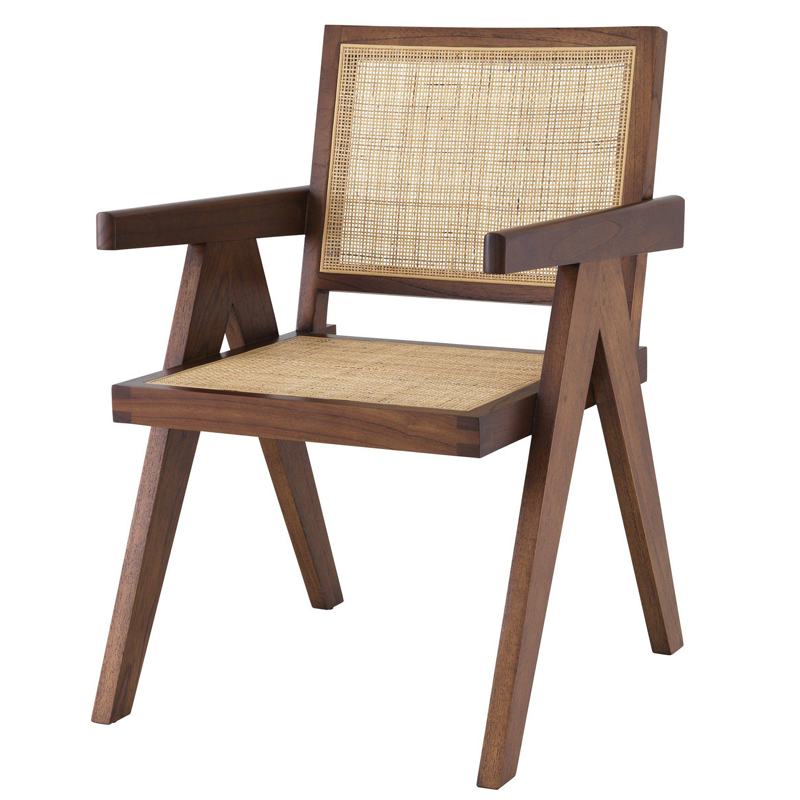 Деревянные Стулья Стул Eichholtz Dining Chair Aristide brown