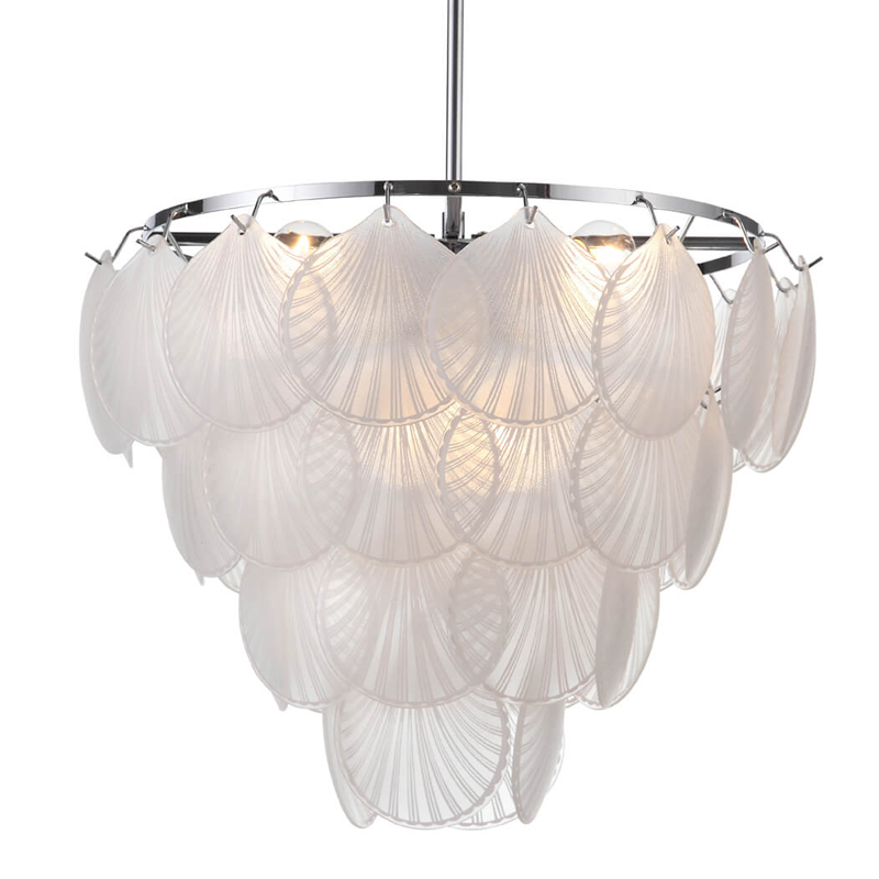 Люстра Glass Shells Suspension Chandelier