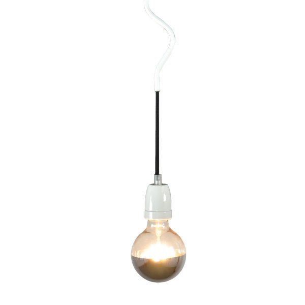 Industrial  Interior  Loft Concept Подвесной светильник Spinner Bulb White