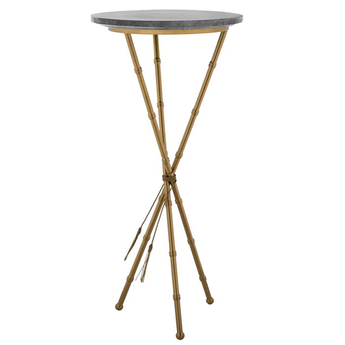 Приставные столики  Loft Concept Green Stingray Skin Side Tables Gray