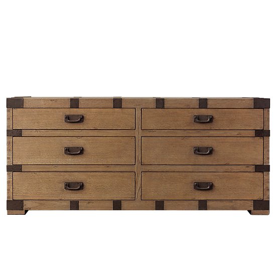 Комод в винтажном стиле Vintage Antique Oak Wide