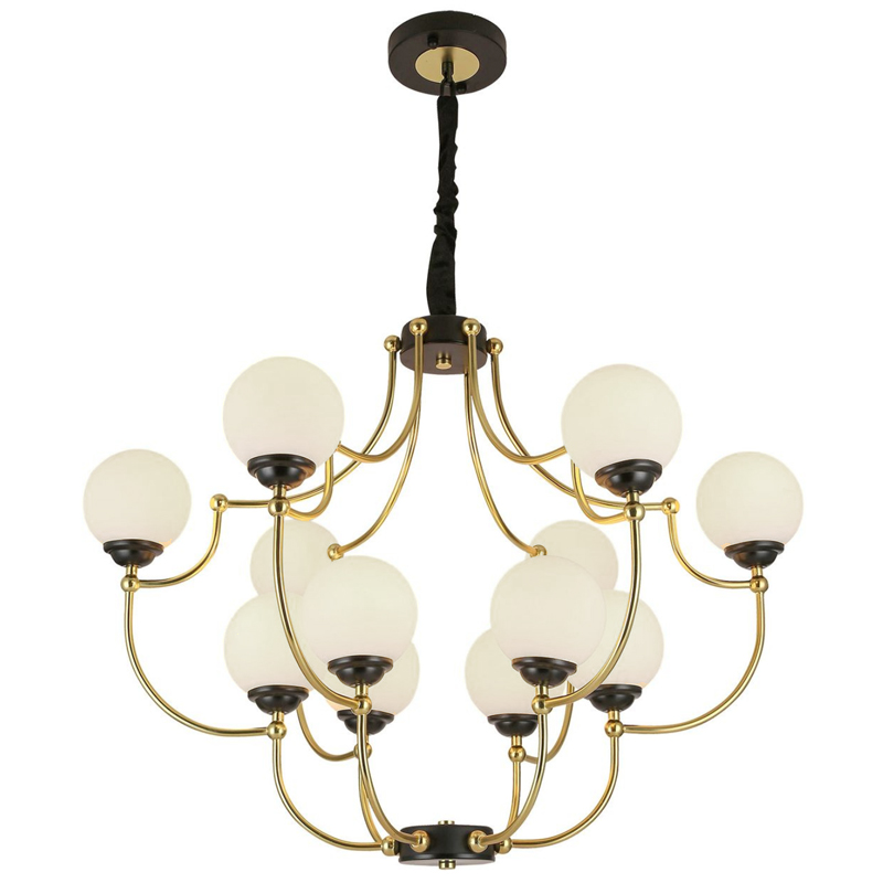 Люстра White  Ball Valley Arredoluce Chandelier 12