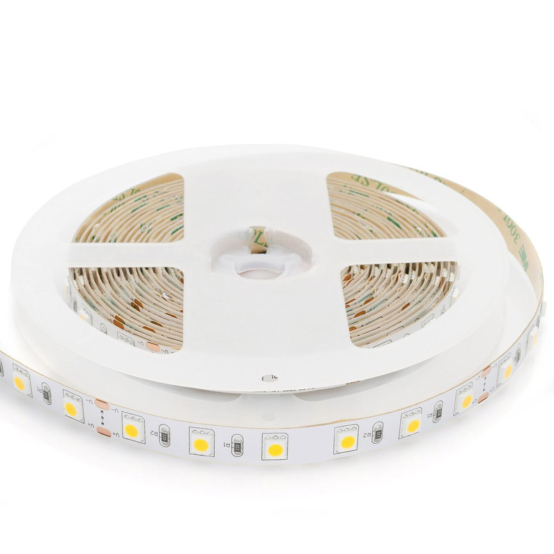 Светодиодная подсветка Светодиодная лента 60LED/m 5050SMD дневной белый 5M