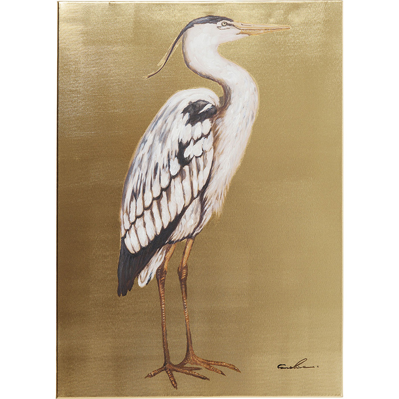 Картина Gold Heron I