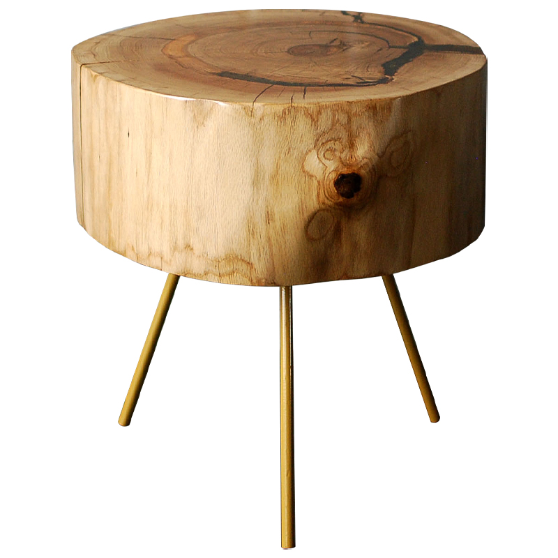 Приставные столики Приставной стол Knapp Industrial Metal Rust Side Table