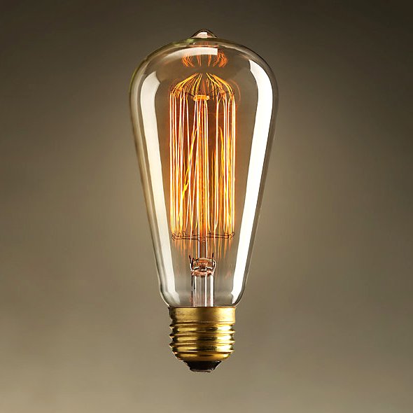 Лампы накаливания E27 Лампочка Loft Edison Retro Bulb №1