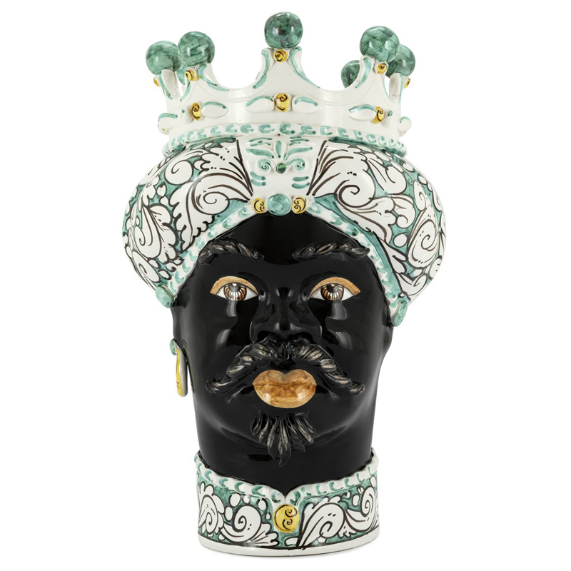 Ваза VASE MORO MAN CROWN