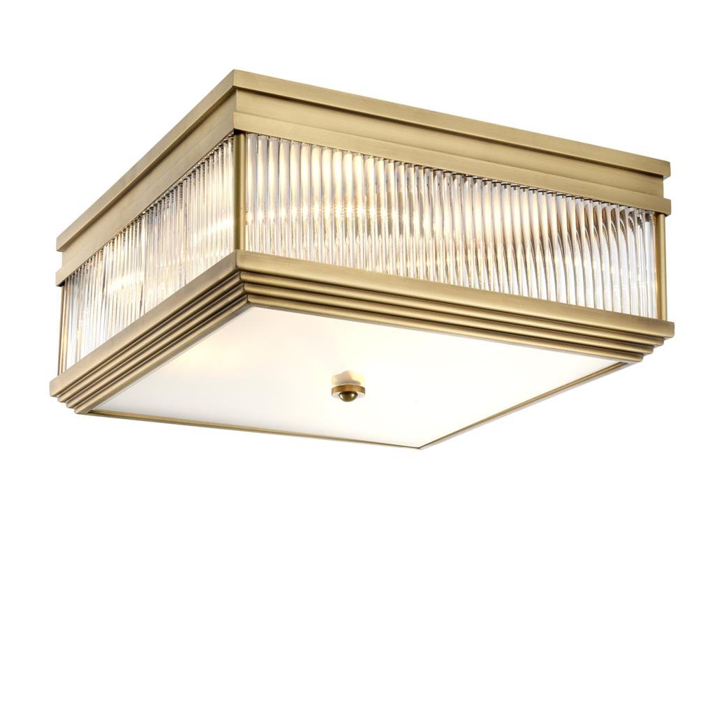 Потолочные светильники  Loft Concept Потолочный светильник Ceiling Lamp Marly Antique brass