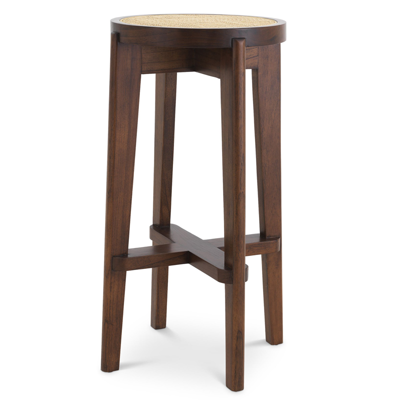 Барный стул Eichholtz Bar Stool Dareau brown