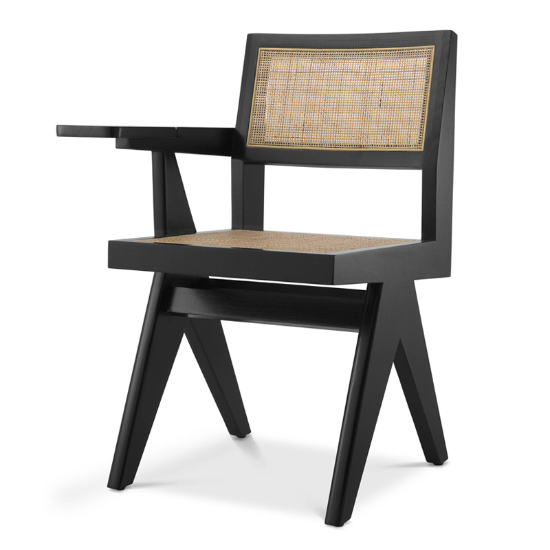 Стулья  Loft Concept Стул Eichholtz Chair Niclas With Desk black