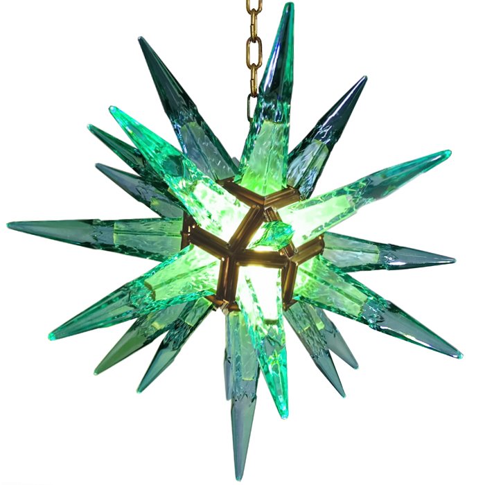 Люстра Chandelier Star Turquoise