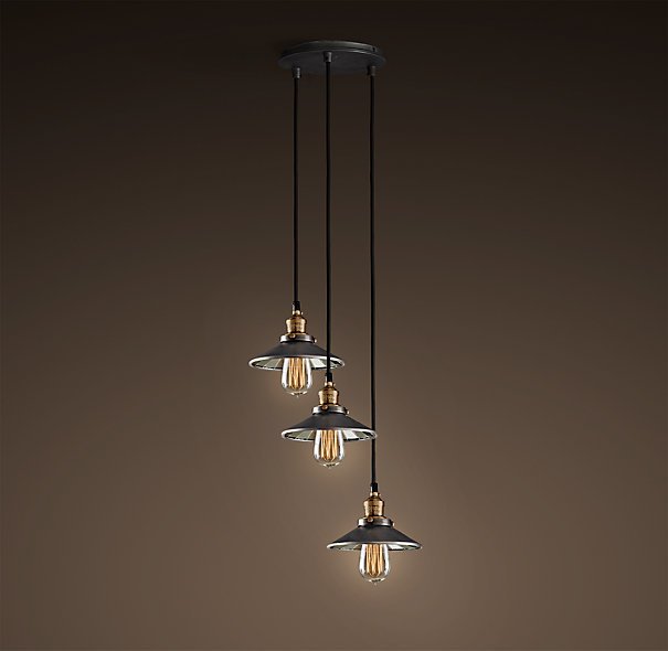 Люстра Loft Cone Pendant Reflector 3