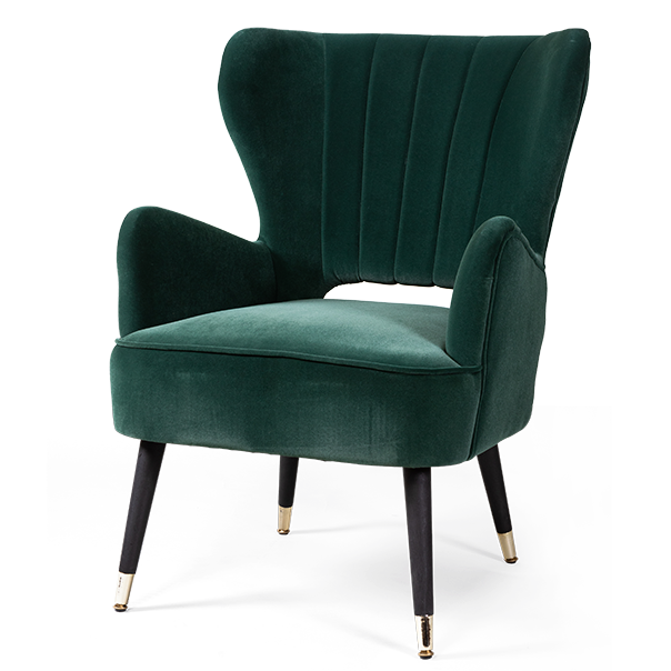 Кресло Flice ArmChair green