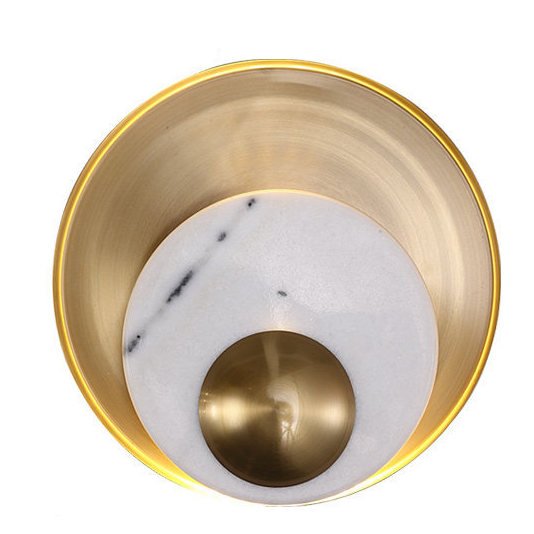 Бра Ginger & Jagger Pearl WALL LAMP round gold