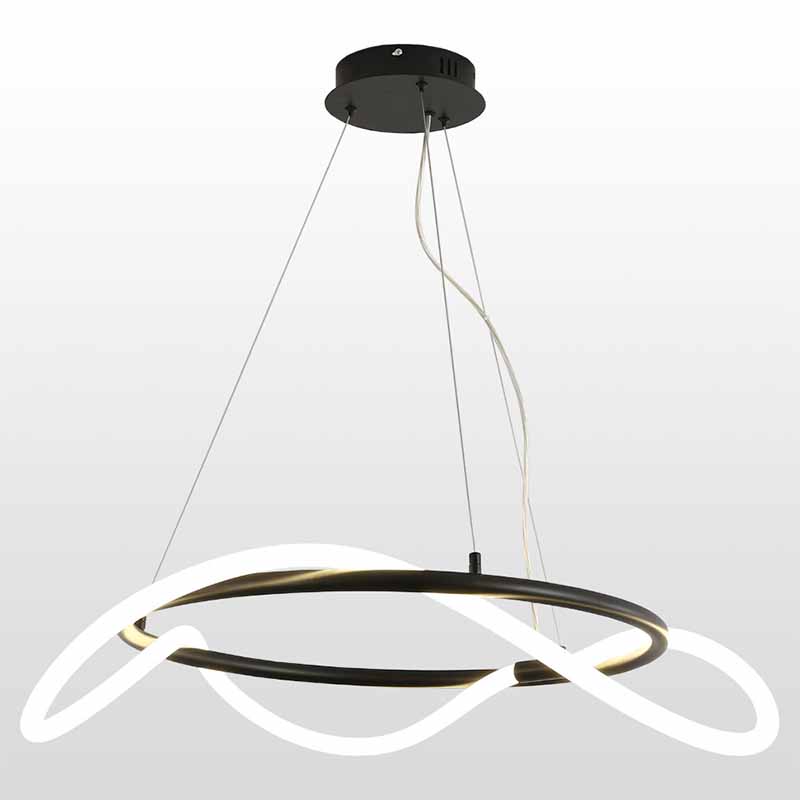 Люстра Luke Lampco Tracer Chandelier Black 60