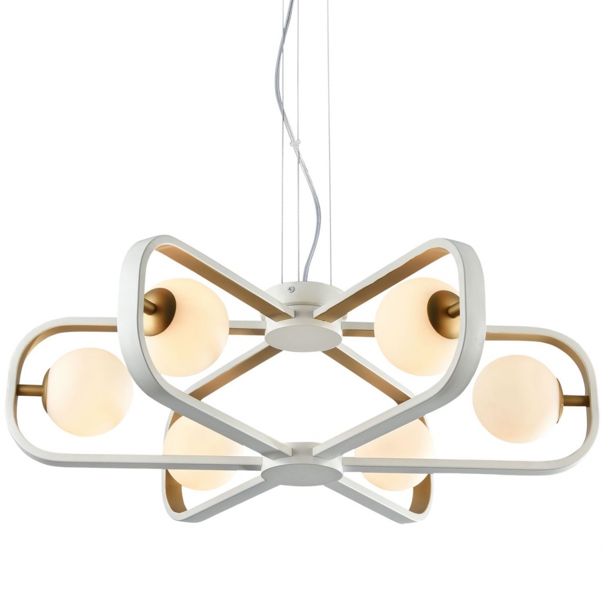 Люстра Michele Ball Chandelier Gold 6