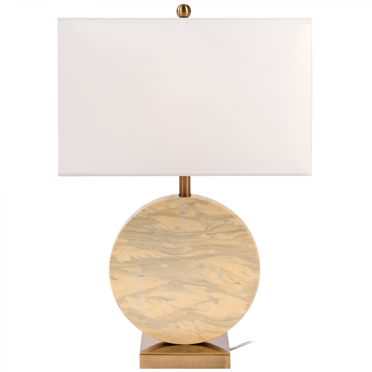 Настольная лампа Lua Grande Table Lamp beige marble