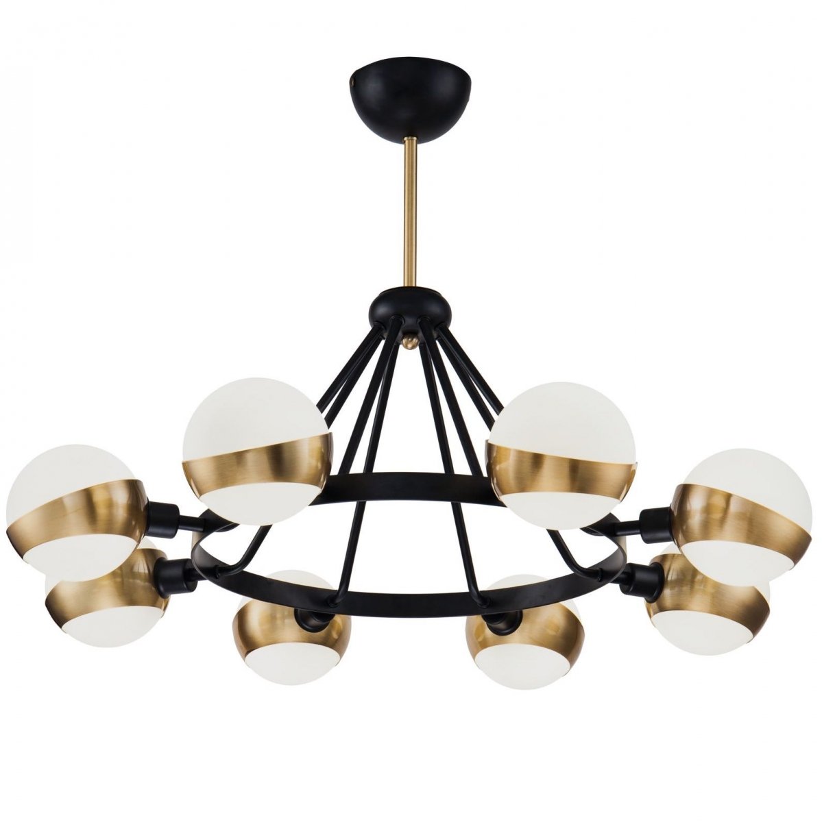 Люстра Hold Ball Brass Chandelier 8