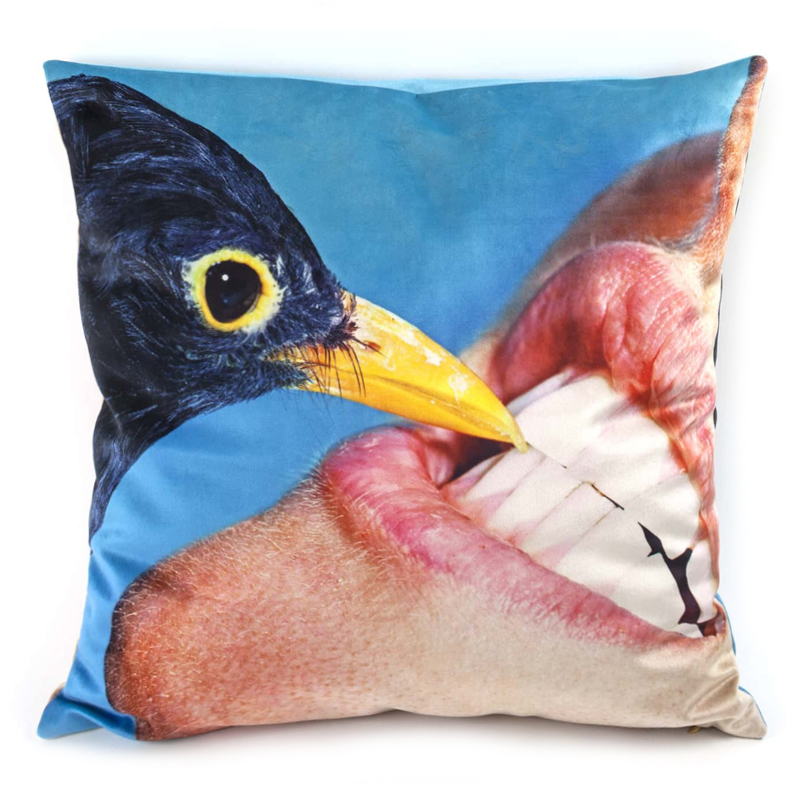 Подушка Seletti Cushion Crow Design Toiletpaper