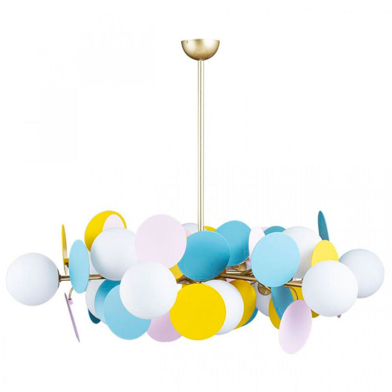 Люстра MATISSE Chandelier multicolor 12 ламп