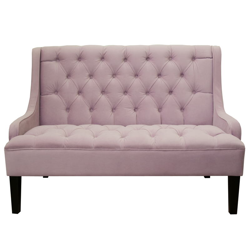 Диван Folket Sofa velour pink