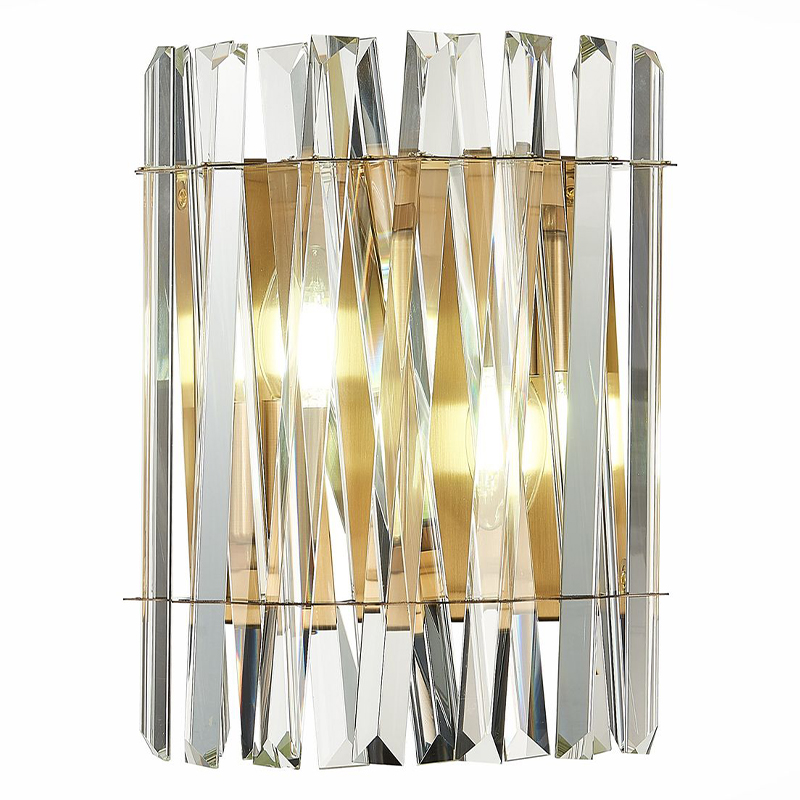 Бра Kaeden Glass Gold Wall Lamp