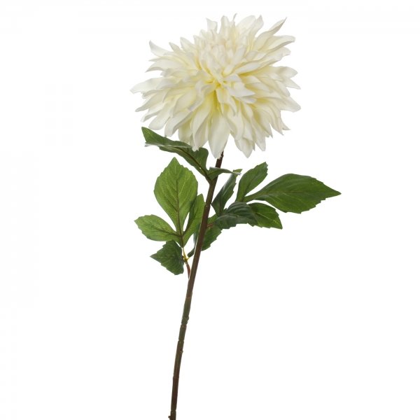 Искусственные цветы Декоративный искусственный цветок Cream Dahlia