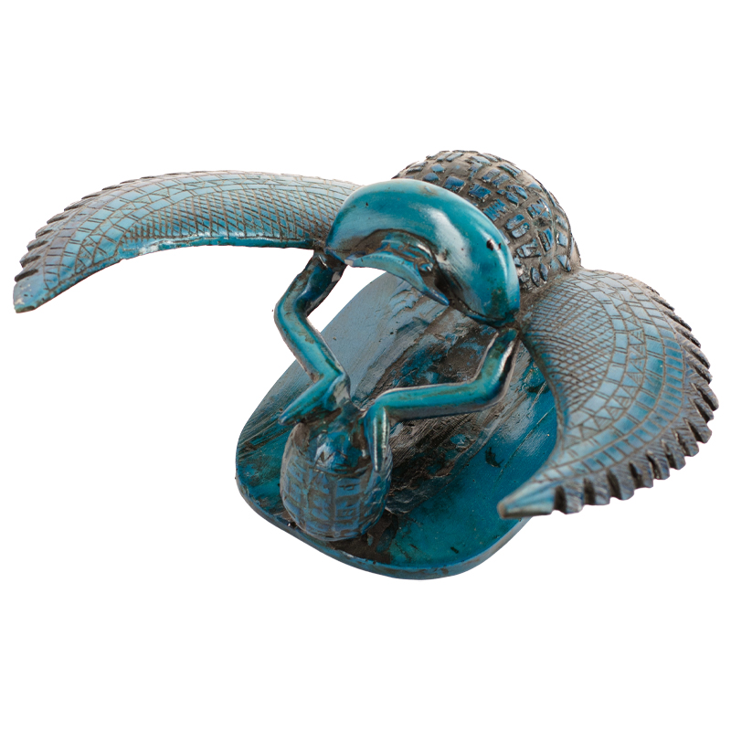 Статуэтка Скарабей Scarab Beetle with Wings turquoise