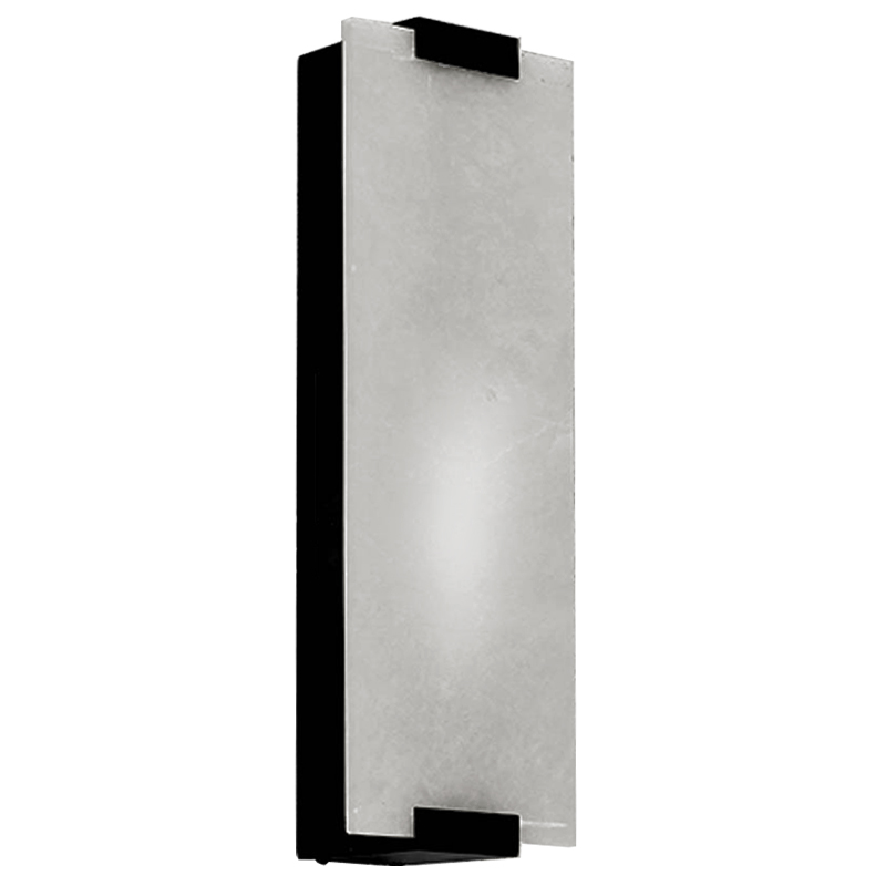 Бра Marble Rectangle Wall Lamp Black