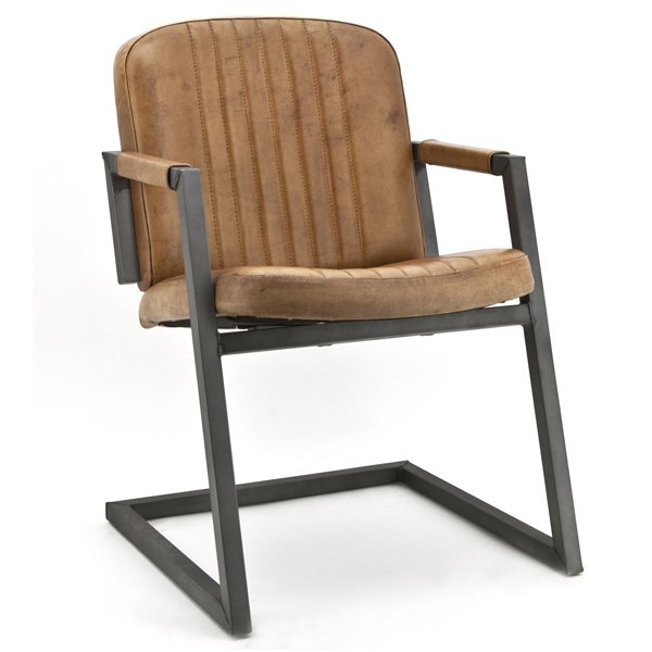 Кожаный стул Bar Stool Leather Zagreb