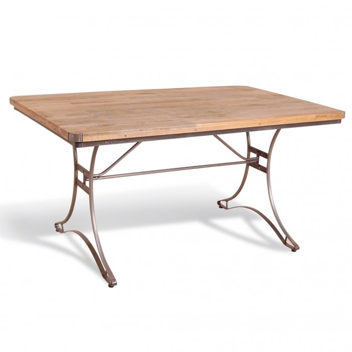 Обеденные столы  Loft Concept Cтол Industrial Metal Rust Rectangular Table