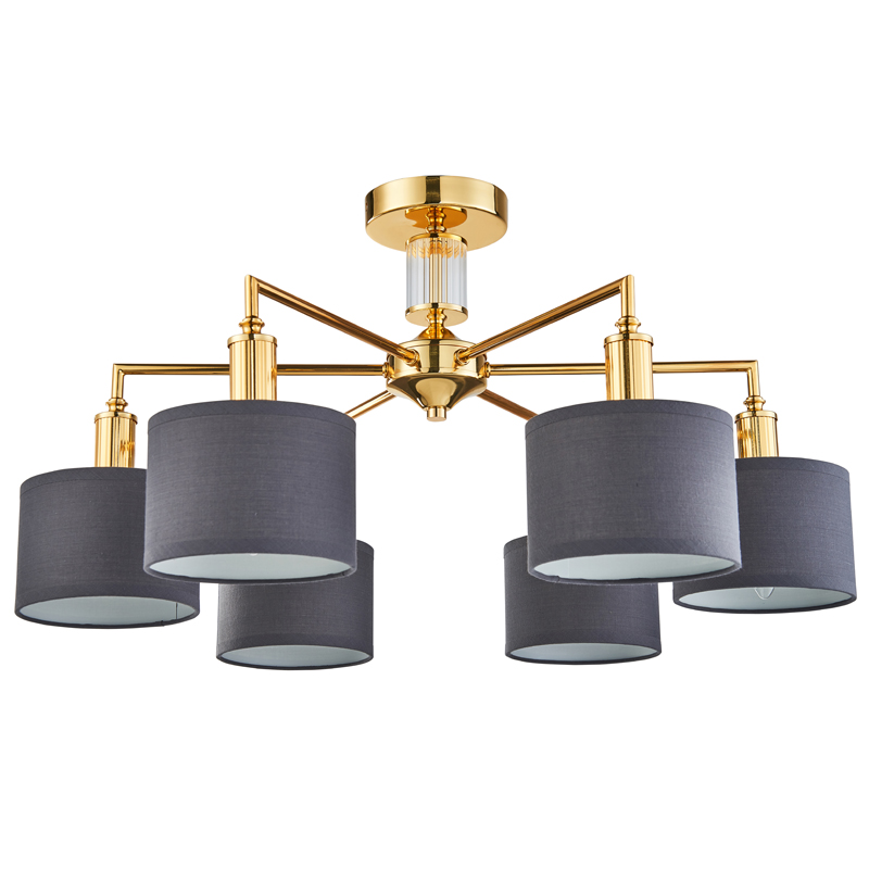 Люстра Laurent Chandelier grey 65