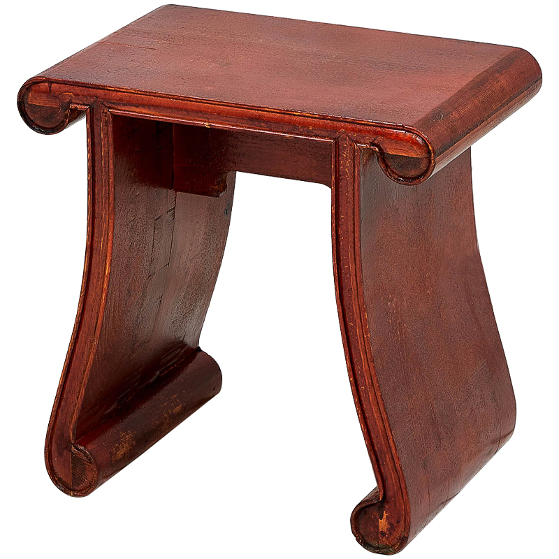 Табурет в китайском стиле Chinese Tabouret Red