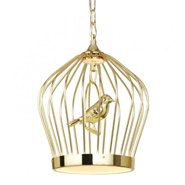 Люстра Birdcage Chandelier Gold