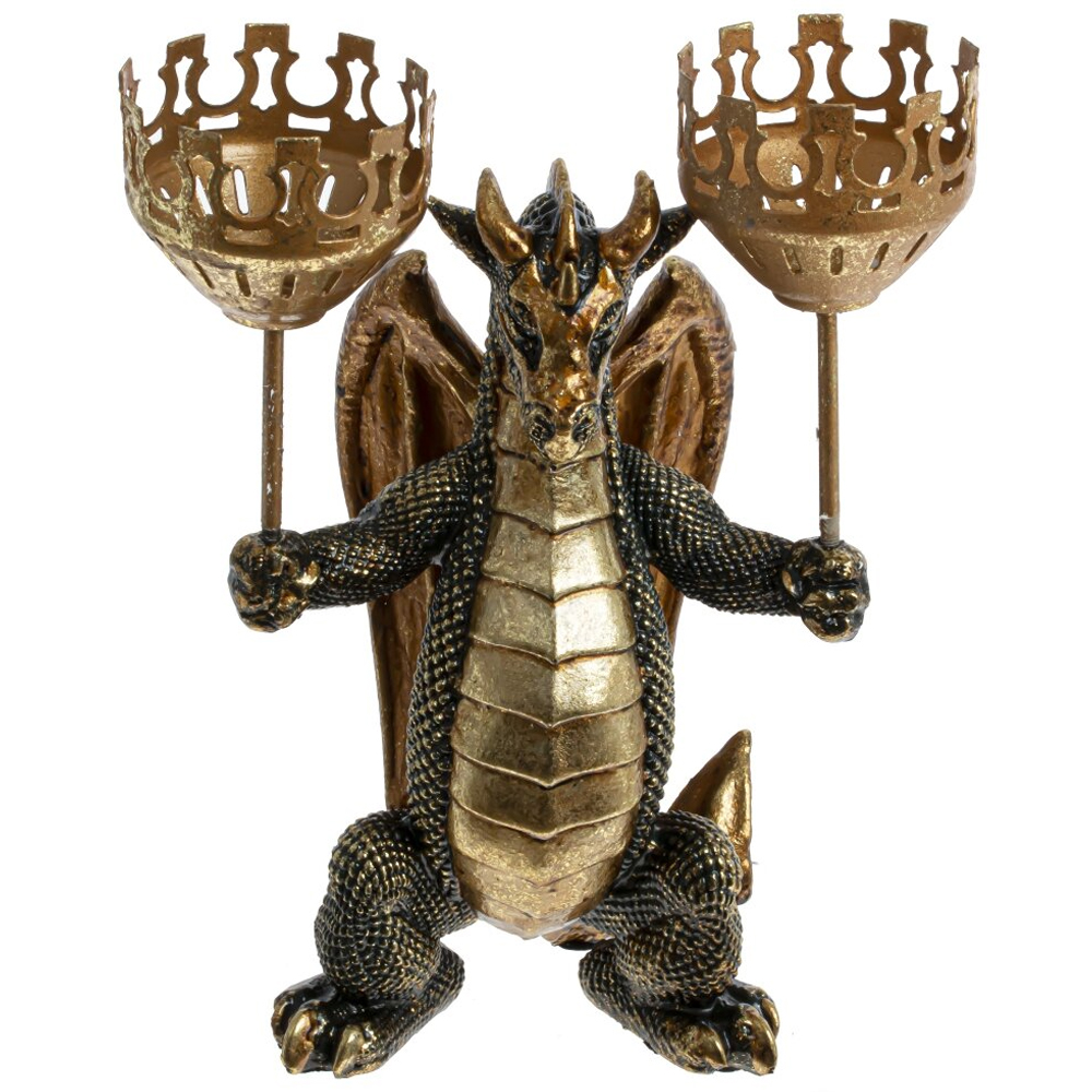 Подсвечник в виде дракона Dragon with Two Candlesticks