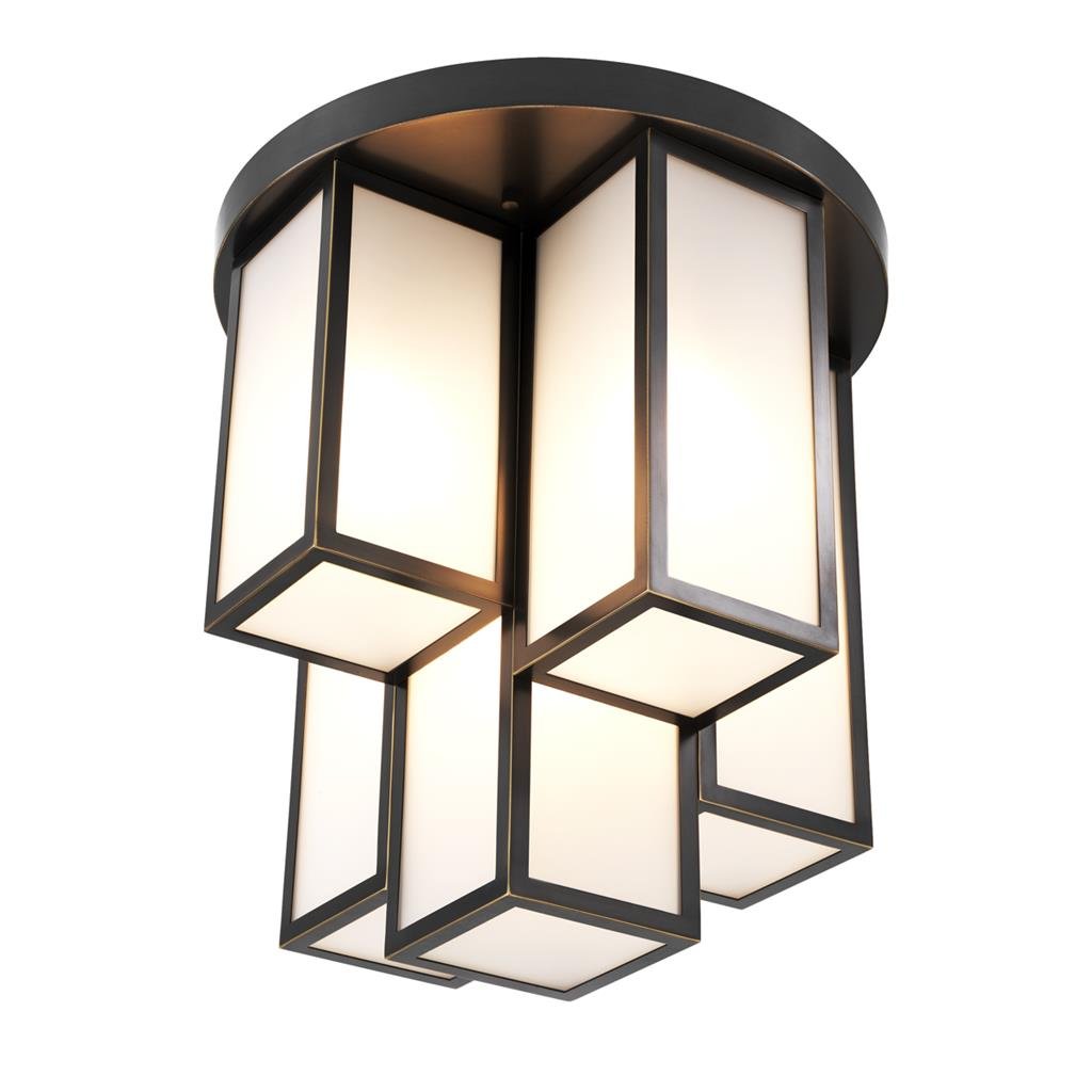 Потолочные светильники  Loft Concept Потолочный светильник Eichholtz Ceiling Lamp Axel Bronze