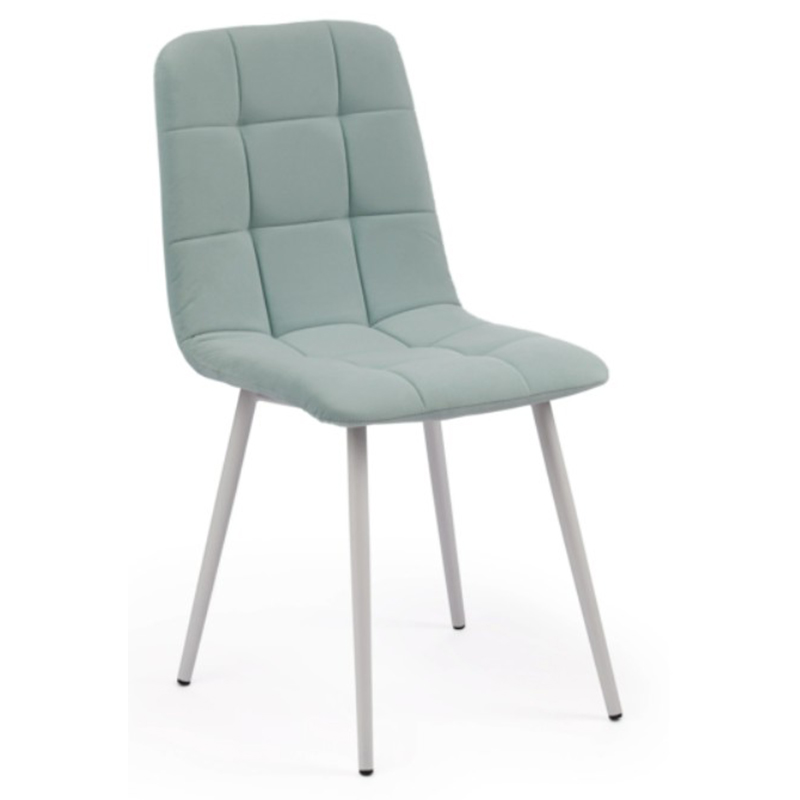 Стул Nancy Velour Light Blue Chair