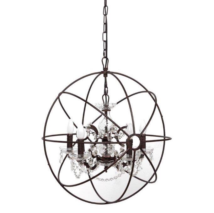 Люстра Foucault's Orb Crystal Chandelier 50