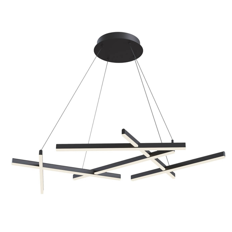 Люстра Smeragde Light Chandelier black